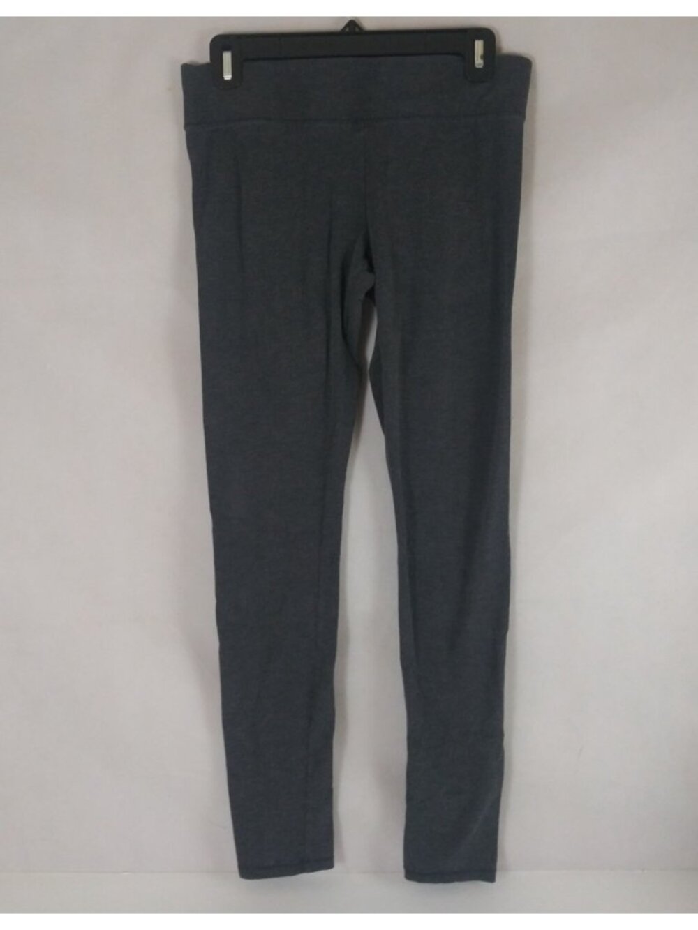 Hue Women's Dark Gray Soft Comfy Stretch Leggings Size Medium